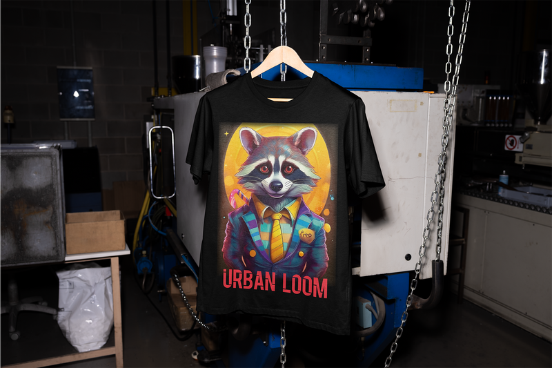 T-Shirt Waschbär Gentleman