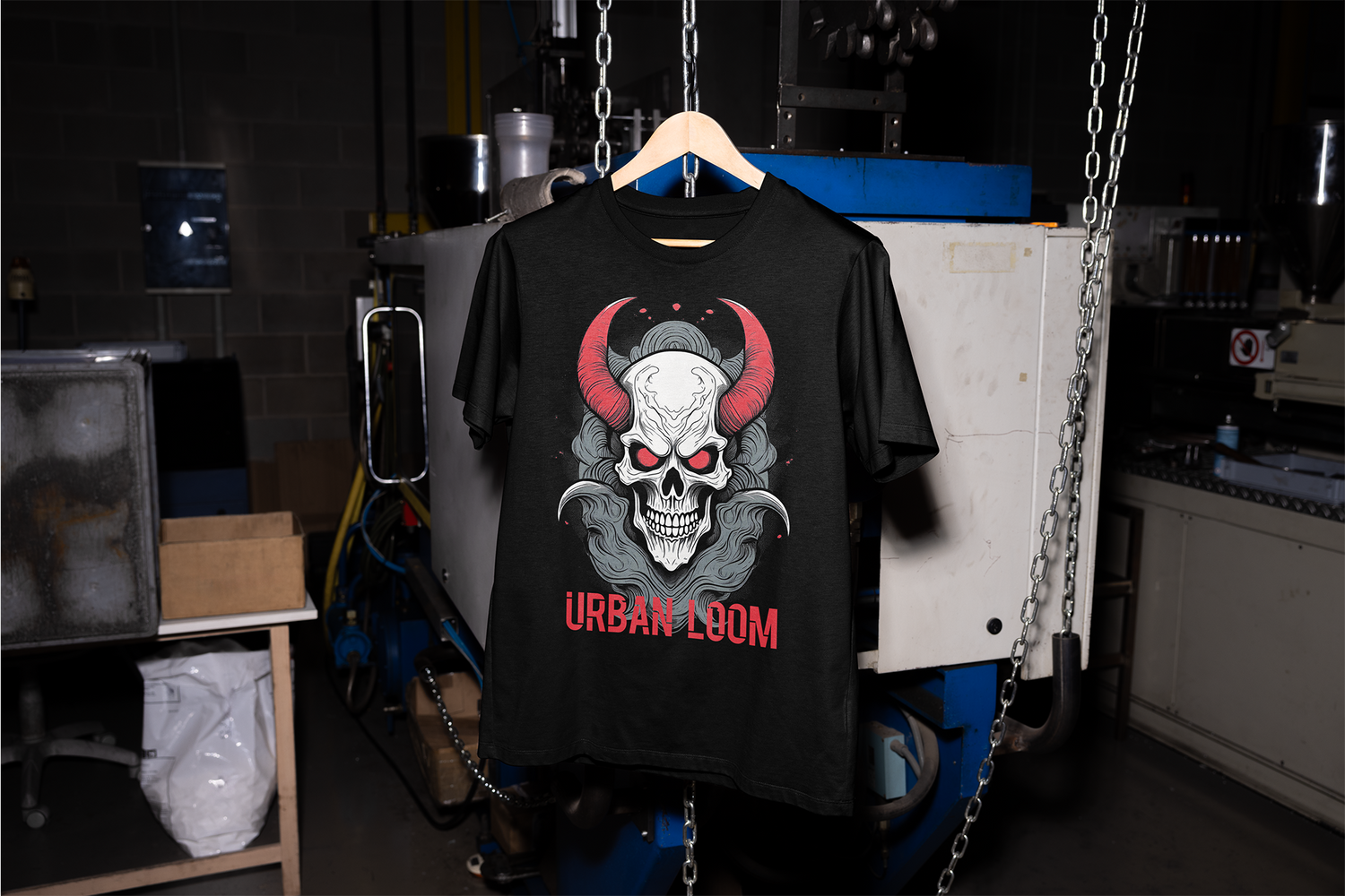 T-Shirt Nightshade Skull